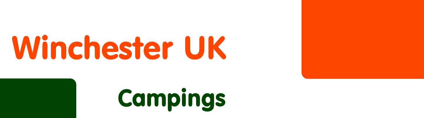 Best campings in Winchester UK - Rating & Reviews